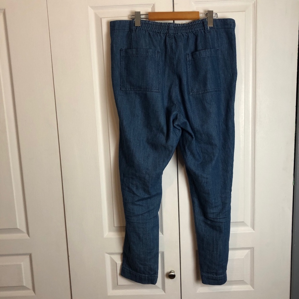 ⭐️FREE WITH PURCHASE⭐️ 
Denim Chambray Pants - Picture 5 of 9